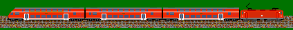 DB 143 + bi-level push-pull train
